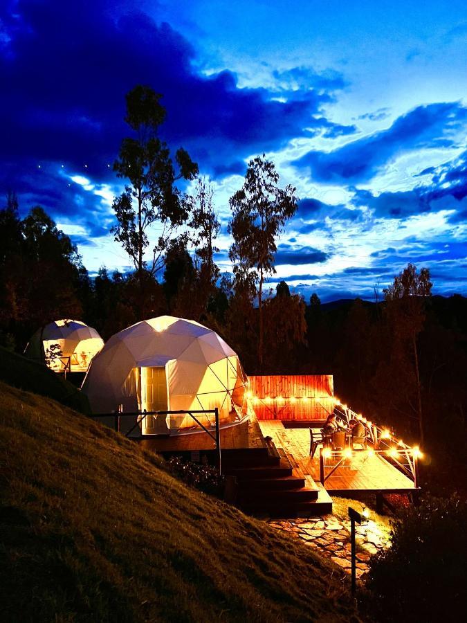 Hotel Golden Glamping Guatavita Exterior foto