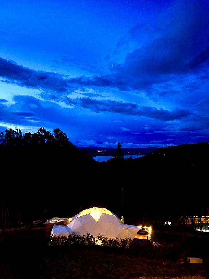 Hotel Golden Glamping Guatavita Exterior foto