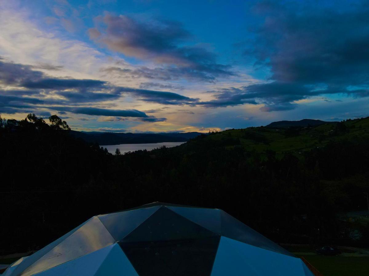 Hotel Golden Glamping Guatavita Exterior foto