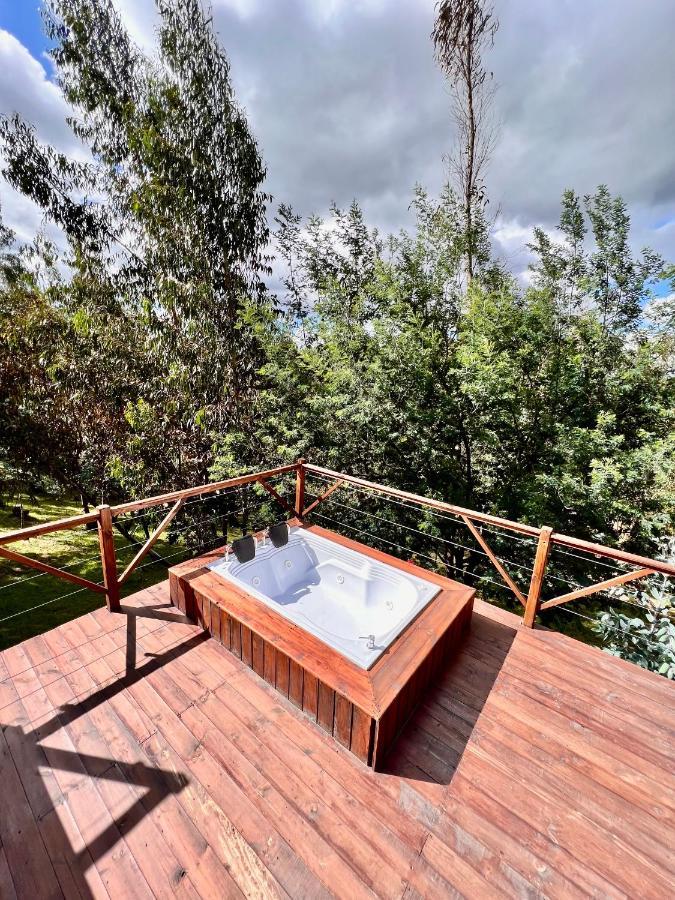 Hotel Golden Glamping Guatavita Exterior foto