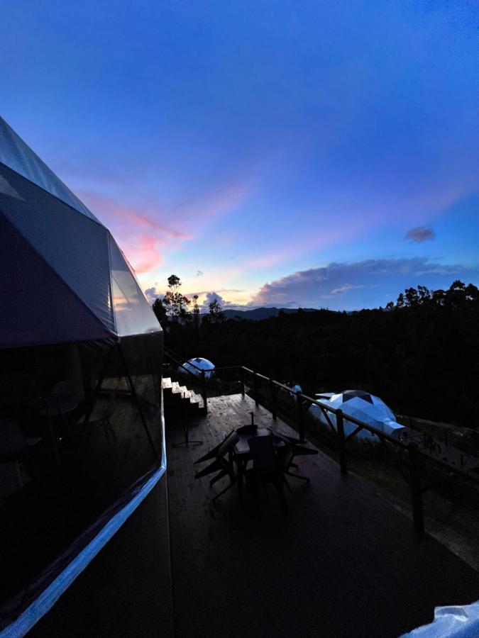 Hotel Golden Glamping Guatavita Exterior foto