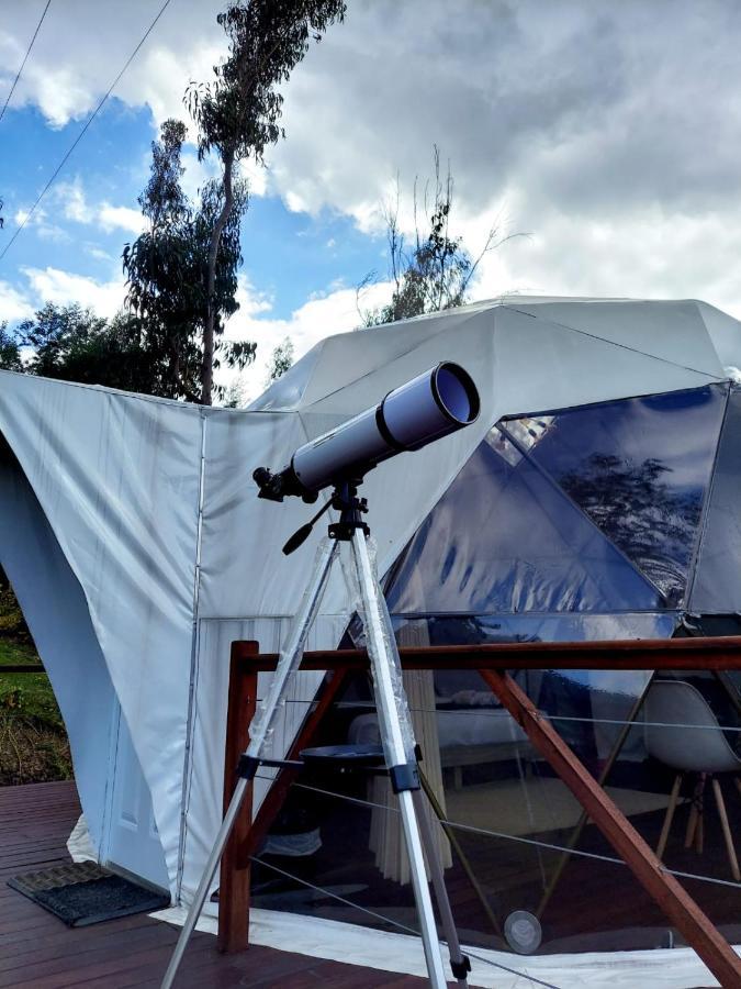 Hotel Golden Glamping Guatavita Exterior foto