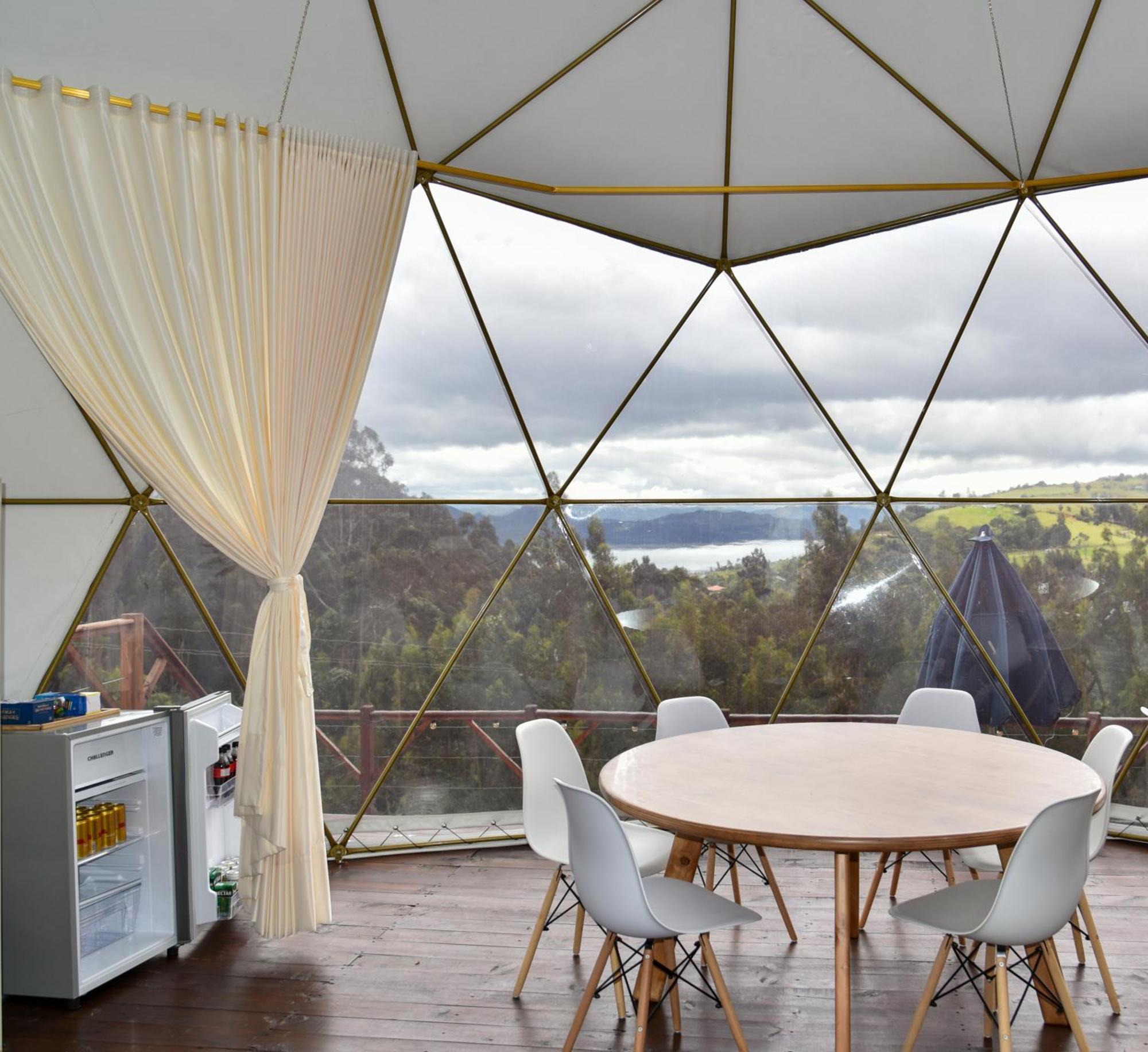 Hotel Golden Glamping Guatavita Exterior foto