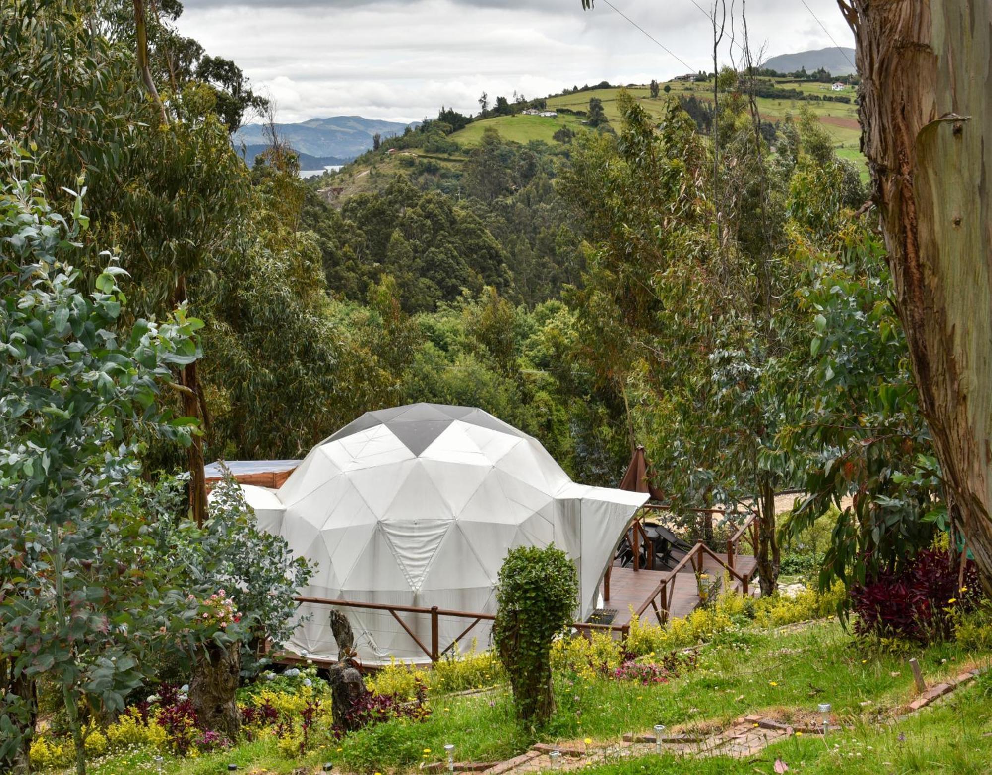 Hotel Golden Glamping Guatavita Exterior foto