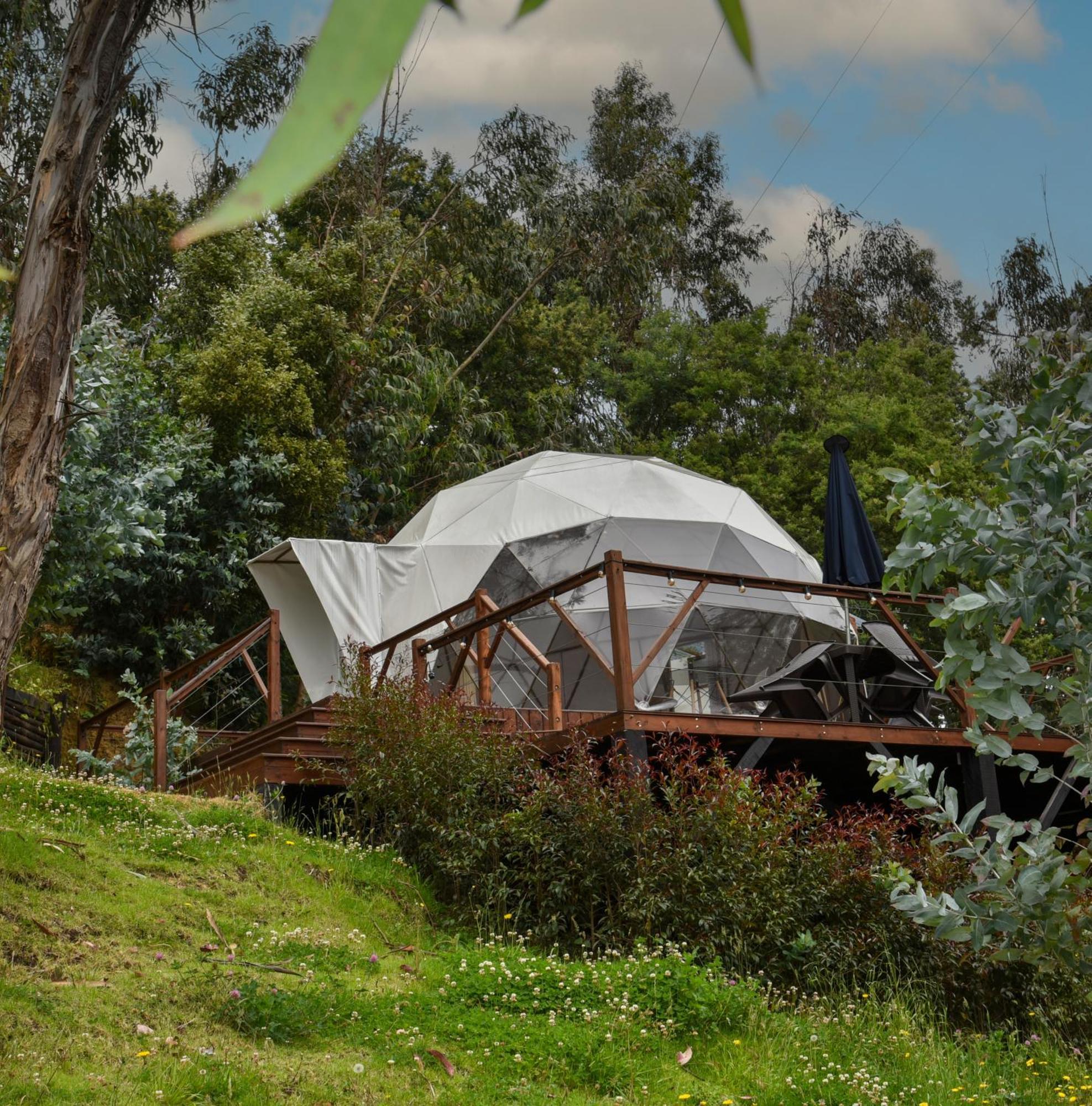 Hotel Golden Glamping Guatavita Exterior foto